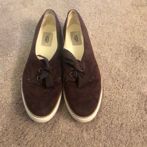 Ugg suede sneakers size 12
